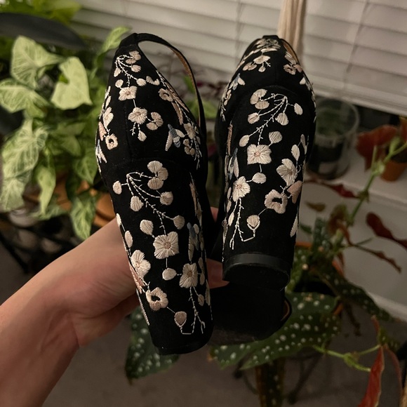 COPY - floral block heels - Picture 2 of 5